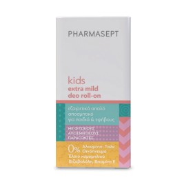 PHARMASEPT Extra Mild Kid Care Deo Roll-On, Εξαιρετικά Απαλό Αποσμητικό για Παιδιά & Εφήβους - 50ml