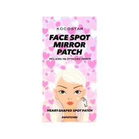 KOCOSTAR Face Spot Mirror Patch, Διάφανα Επιθέματα Προσώπου σε Σχήμα Καρδιάς - 36τεμ