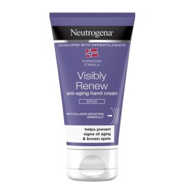 NEUTROGENA Visibly Renew Hand Cream SPF20, Αντιγηραντική Kρέμα Χεριών - 75ml