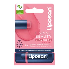 LIPOSAN Caring Beauty Lip & Cheek SPF30, Nude Pink, Ολοκληρωμένη Περιποίηση Χειλιών - 4,8gr