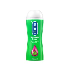 DUREX Massage Lube, 2σε1 Λιπαντικό Gel με Εκχύλισμα Αλόης - 200ml