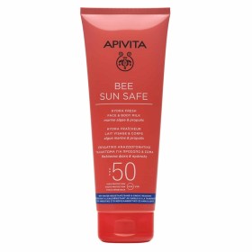 APIVITA Bee Sun Safe Hydra Fresh Face & Body Milk, Ενυδατικό Αντηλιακό Γαλάκτωμα για Πρόσωπο & Σώμα SPF50 - 200ml