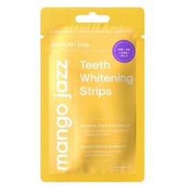 POP. Mango Jazz Teeth Whitening Strips, Ταινίες Λεύκανσης Δοντιών με Γεύση Μάνγκο -7τμχ