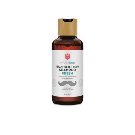 VICAN Wise Men Beard & Hair Shampoo, Fresh, Σαμπουάν για Μαλλιά & Γένια - 200ml