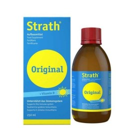 BIO STRATH Original + Vitamin D3, Πολυβιταμινούχο Σιρόπι Φυτικής Μαγιάς + Βιταμίνη D3 - 250ml