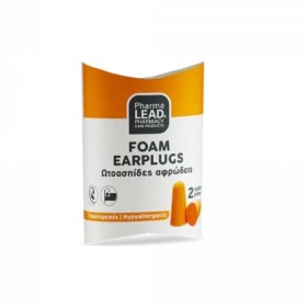 PHARMALEAD Foam Earplugs, Ωτοασπίδες Αφρώδεις - 1ζεύγος