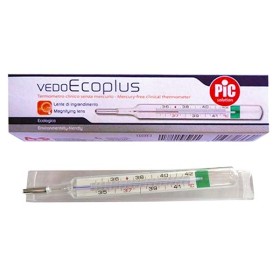 PIC SOLUTION  VedoEcoplus Οικολογικό Θερμόμετρο Xωρίς Yδράργυρο - 1τεμ