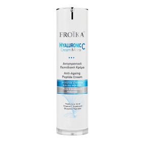 FROIKA Hyaloyronic C Micro Cream SPF10, Καθημερινή Αντιγηραντική Φροντίδα (30-45 ετών) - 50ml
