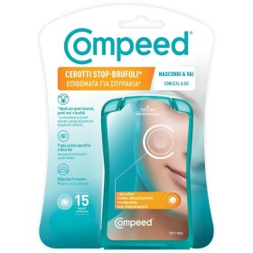 COMPEED Cerotti Stop-Brufoli, Επιθέματα για Σπυράκια, Καθαρισμός, Κάλυψη & Προστασία - 15τεμ