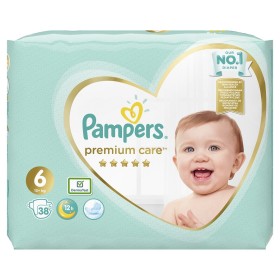 PAMPERS Premium Care No 6 (13+Kg) - 38τεμ