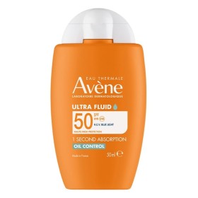 AVENE Ultra Fluid Oil Control SPF50, Λεπτόρρευστη Αντηλιακή Κρέμα Προσώπου για Λιπαρή Επιδερμίδα -50ml