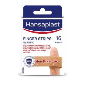 HANSAPLAST Finger Strips Elastic, Αυτοκόλλητα Επιθέματα για τα Δάκτυλα - 16τεμ