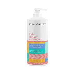 PHARMASEPT Kids 2in1 Shampoo & Shower, Απαλό Παιδικό Σαμπουάν & Αφρόλουτρο - 1lt