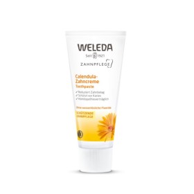WELEDA Calendula Toothpaste, Οδοντόκρεμα Καλέντουλας Χωρίς Μέντα - 75ml