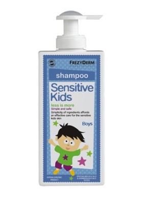 FREZYDERM Sensitive Kids Shampoo For Boys, Παιδικό Σαμπουάν για Αγόρια - 200ml