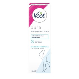 VEET Pure Αποτριχωτική Κρέμα για Ευαίσθητη Επιδερμίδα - 100ml