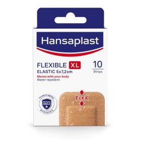 HANSAPLAST Flexible XL, Ελαστικά Αυτοκόλλητα Επιθέματα - 10τεμ