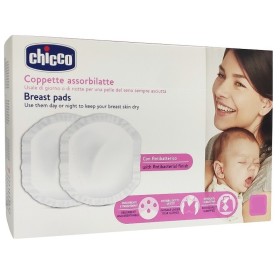 CHICCO Breast Pads, Επιθέματα Στήθους Αντιβακτηριακά - 60τεμ