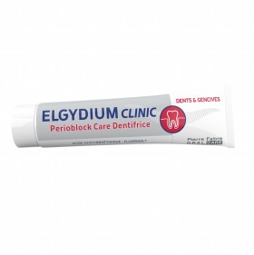 ELGYDIUM Clinic Perioblock Care, Οδοντόπαστα για Προστασία των Δοντιών & Καταπράυνση των Αδύναμων Ούλων - 75ml