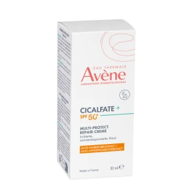 AVENE Cicalfate+ Creme SPF50, Επανορθωτική Κρέμα Πολλαπλής Προστασίας -30ml