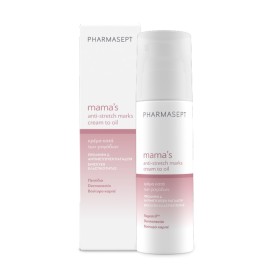 PHARMASEPT Mamas Anti-stretch Marks Cream to Oil, Πλούσια Κρέμα Πρόληψης & Αντιμετώπισης των Ραγάδων - 150ml