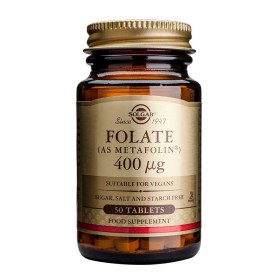 SOLGAR Folate 400μg -50tabs