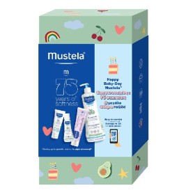 MUSTELA Promo Happy Baby-Day, Gentle Cleansing Gel -750ml, Κρέμα Αλλαγής Πάνας - 100ml, Hydra Bebe Facial Cream - 40ml με ΔΩΡΟ Hydra Bebe Body Lotion - 50ml + Car Sticker Baby On Board, 1σετ