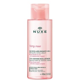 NUXE Very Rose 3in1 Soothing Micellar Water, 3σε1 Aπαλό Mικυλλιακό Nερό - 400ml