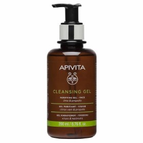 APIVITA Cleansing Gel, Τζελ Καθαρισμού για Λιπαρές/Μικτές Επιδερμίδες με Κίτρο & Πρόπολη - 200ml