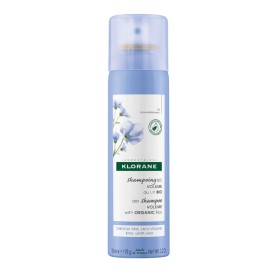 KLORANE Dry Shampoo Linum, Ξηρό Σαμπουάν Spray με Βιολογικό Λινάρι για Όγκο στα Μαλλιά - 150ml