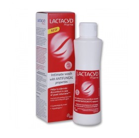 LACTACYD Pharma Intimate Wash Antifungal, με Αντιμυκητασικούς Παράγοντες - 250ml