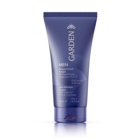 GARDEN Men Anti Wrinkle Cream, Αντιρυτιδική Κρέμα με Σύμπλεγμα Βιταμινών Α-C-Ε - 50ml