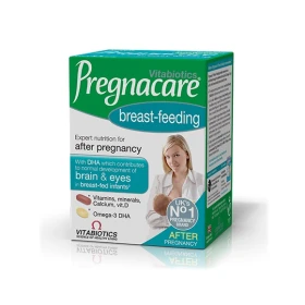 VITABIOTICS Pregnacare Breast- Feeding, Συμπλήρωμα Διατροφής για Διατροφική Υποστήριξη στις Γυναίκες που Θηλάζουν - 56tabs & 28caps