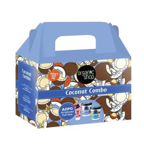 NATURA SIBERICA Body Desserts Coconut Combo, Coconut Bite, Απολεπιστικό Σώματος Ανανέωσης - 450ml & Coconut Panna Cotta, Ενυδατική Μους Σώματος - 450ml & ΔΩΡΟ Αντηλιακό Προσώπου - 50ml