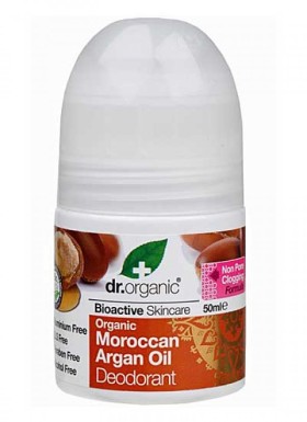 DR.ORGANIC Moroccan Argan Oil Deodorant, Αποσμητικό με Βιολογικό Έλαιο Αργκάν - 50ml