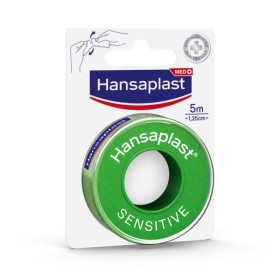 HANSAPLAST Sensitive, Υποαλλεργική Ταινία Στερέωσης 5m x 1.25cm - 1τεμ