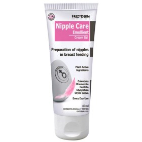 FREZYDERM Nipple Care Emolient Cream- Gel, Μαλακτική Κρέμα για τις Θηλές - 40ml