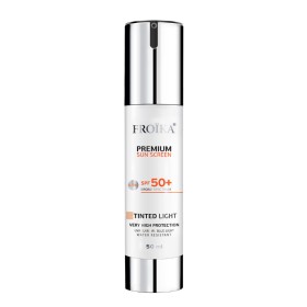 FROIKA Premium Sun Screen SPF50+ Tinted Light, Αντηλιακή Κρέμα με Χρώμα - 50ml