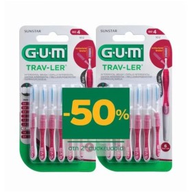 GUM Trav-Ler No4, 1.4mm, 1612, Μεσοδόντια Βουρτσάκια - 6τεμ 1+1 -50% στη 2η συσκευασία
