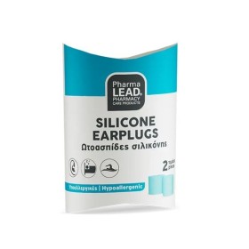 PHARMALEAD Silicone Earplugs, Ωτοασπίδες Σιλικόνης - 1ζεύγος