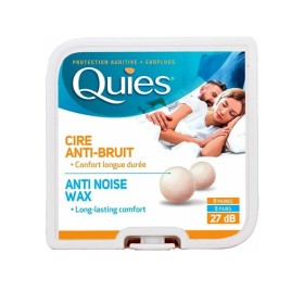 QUIES Anti Noise Wax Earplugs, Κέρινες Ωτοασπίδες - 8 ζεύγη