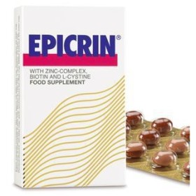 EPICRIN Zinc Complex Biotin & L-Cysteine, Συμπλήρωμα Διατροφής Κατά της Τριχόπτωσης - 30caps