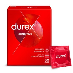DUREX Sensitive, Λεπτά Προφυλακτικά με Κανονική Εφαρμογή - 30τεμ