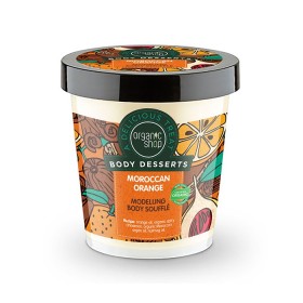 NATURA SIBERICA Organic Shop Body Desserts Moroccan Orange, Μαροκινό Πορτοκάλι Σουφλέ Σμίλευσης Σώματος - 450ml