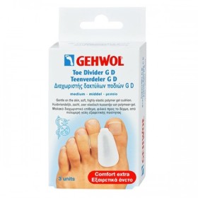 Gehwol Toe Divider GD Medium, Διαχωριστής Δακτύλων Ποδιού - 3τεμ