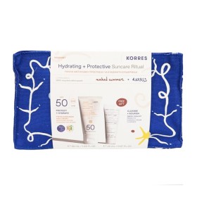 KORRES Promo Yoghurt Hydrating + Protective Suncare Ritual/ Sunscreen Face Cream SPF50, Αντηλιακή Κρέμα Προσώπου με Χρώμα -50ml & ΔΩΡΟ Cream Cleanser, Αφρώδης Κρέμα Καθαρισμού -20ml & Νεσεσέρ -1σετ