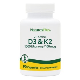 NATURE΄S PLUS Vitamins D3 1000IU & Vitamin K2 100mcg - 90veg caps