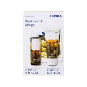 KORRES Discover Santorini Grape, Αμπέλι Σαντορίνης Αφρόλουτρο - 250ml + Ενυδατικό Γαλάκτωμα Σώματος - 200ml