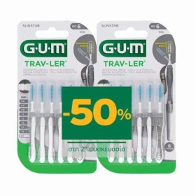 GUM Trav-Ler No6, 2mm, 1618, Μεσοδόντια Βουρτσάκια - 6τεμ 1+1 -50% στη 2η συσκευασία