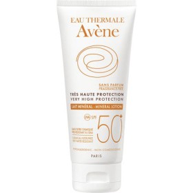 AVENE Lait Mineral SPF50+ Αντηλιακό Γαλάκτωμα Χωρίς Άρωμα για Μη Ανεκτικό Δέρμα - 100ml